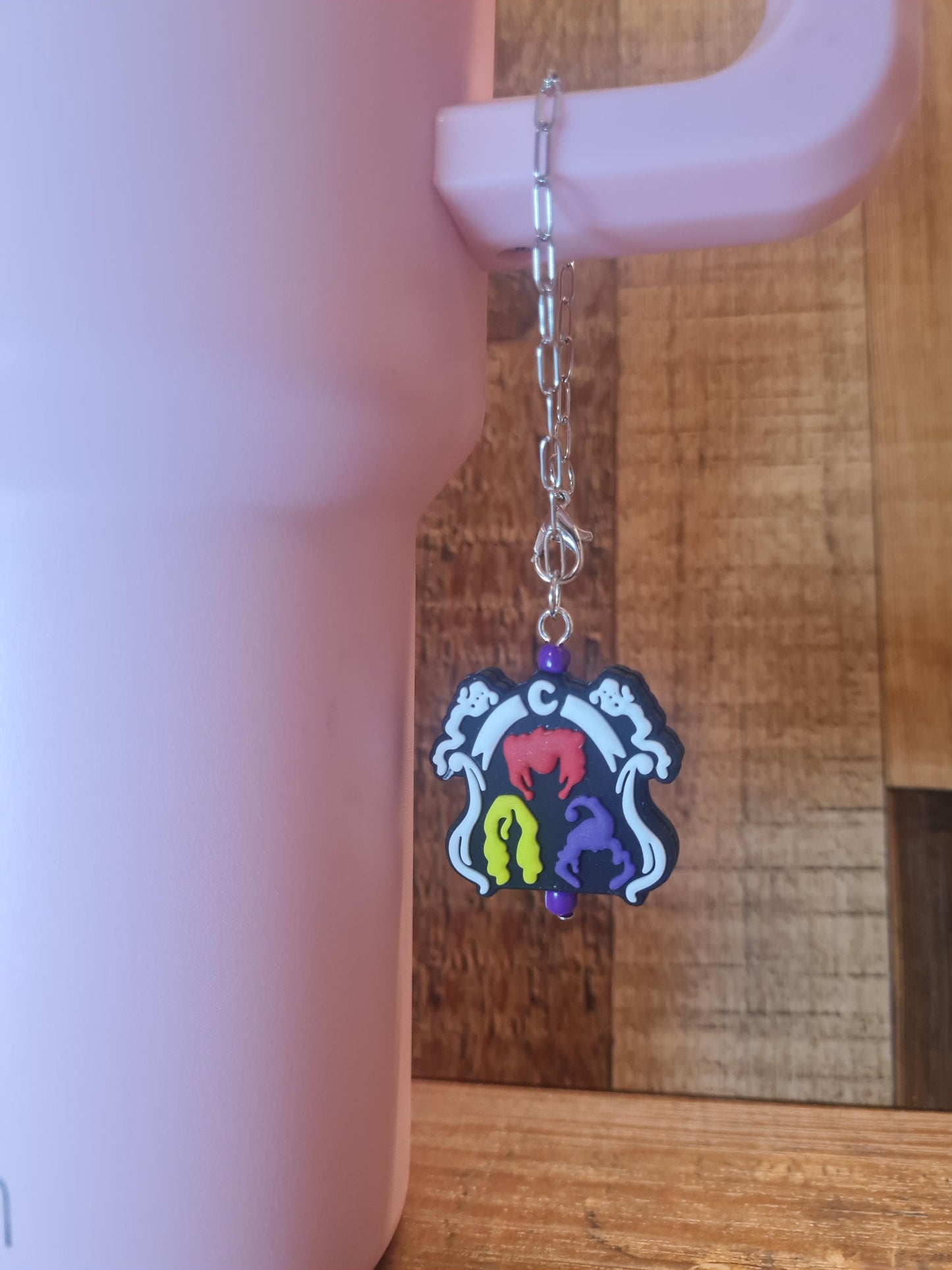 Hocus Pocus Tumbler Charm ~ Stanley Cup Charm ~ Custom Made Charms ~ Cup Charm ~ Cup Handle Charm ~ Witch ~ Witches ~ Halloween