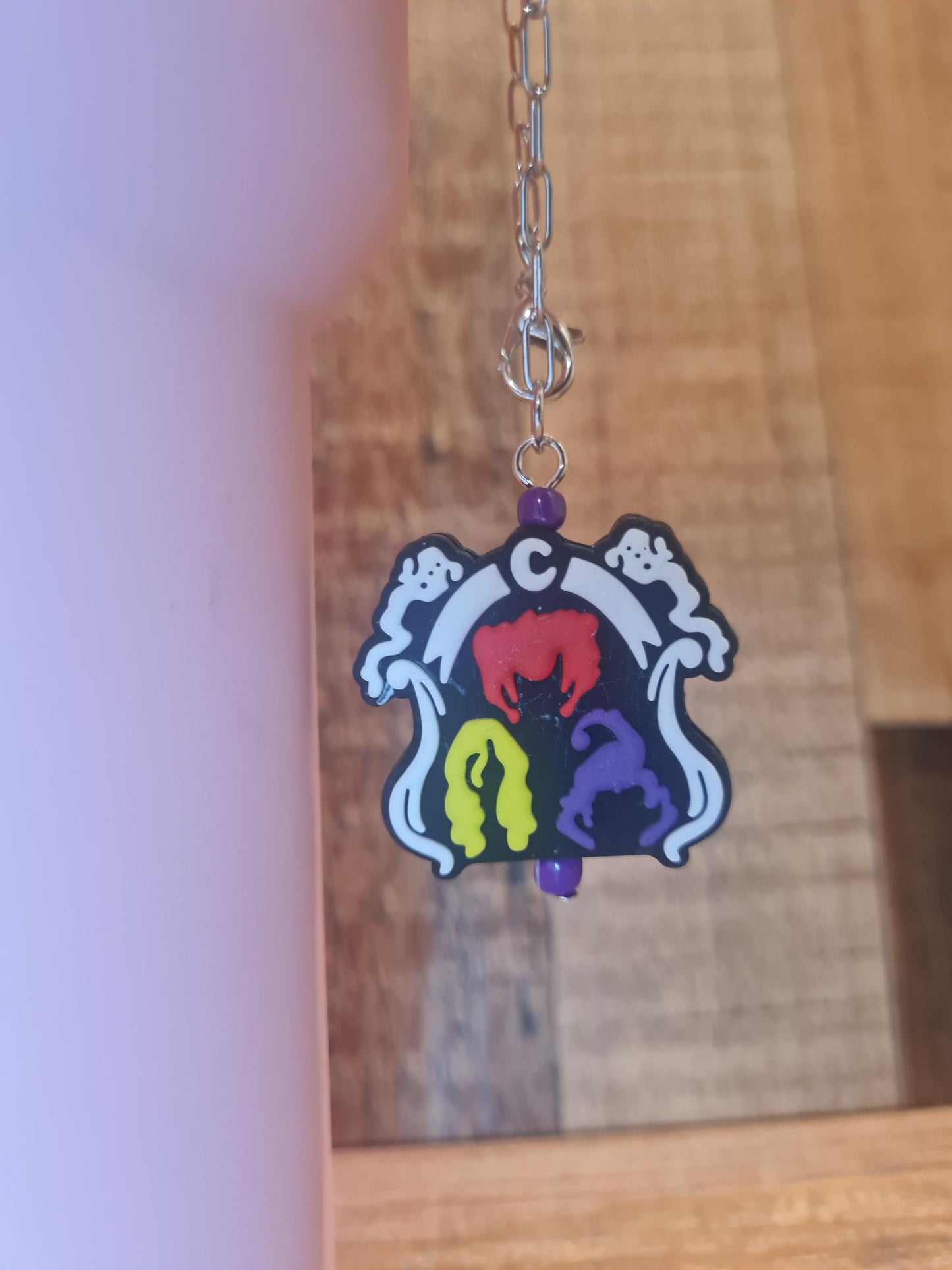 Hocus Pocus Tumbler Charm ~ Stanley Cup Charm ~ Custom Made Charms ~ Cup Charm ~ Cup Handle Charm ~ Witch ~ Witches ~ Halloween