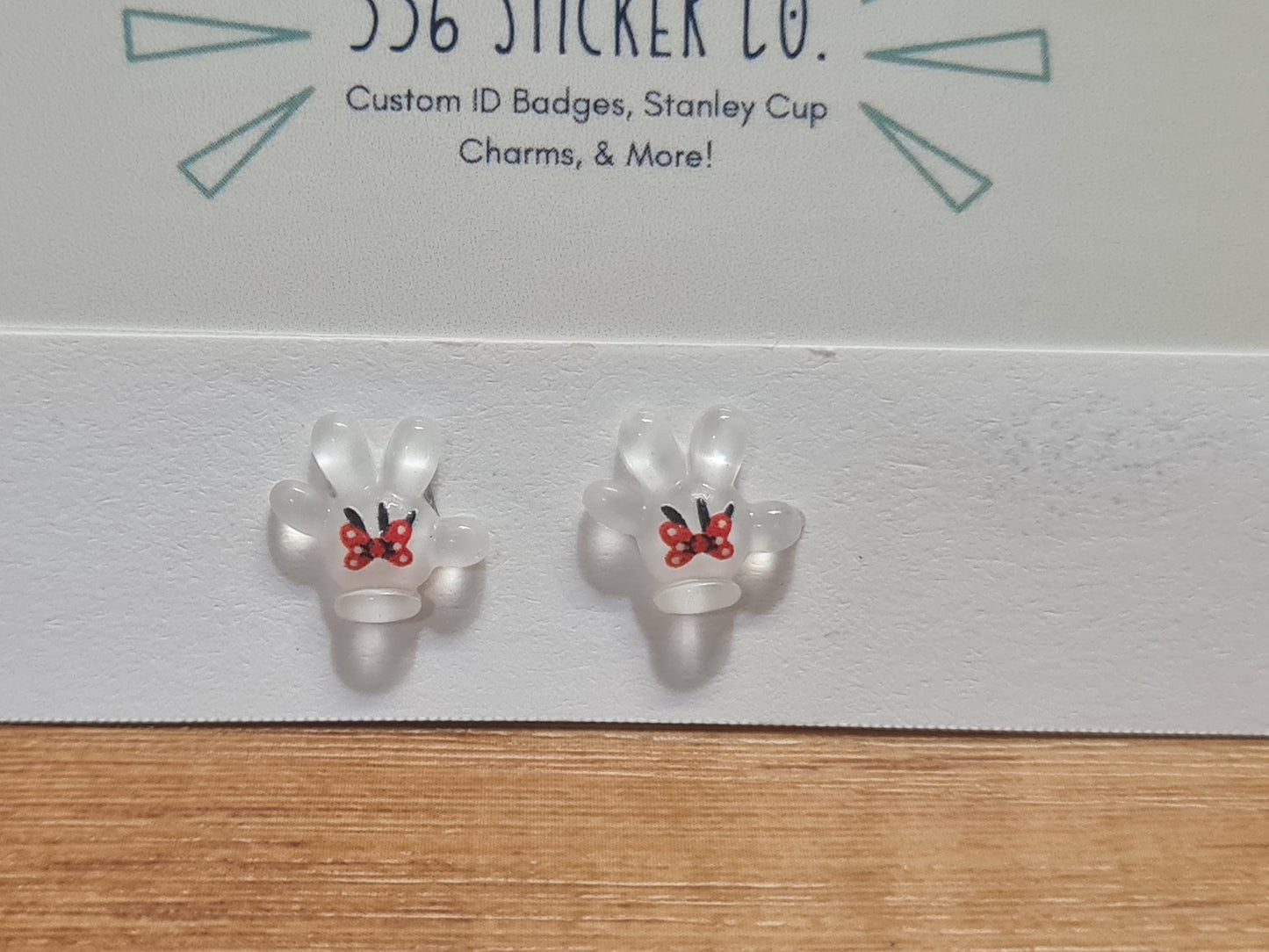 Mickey Earrings ~ Earrings ~  Mouse Earrings ~ Fun Earrings ~ Fall Earrings ~ Kids Earrings ~ Stud Earrings ~ Minnie Earrings