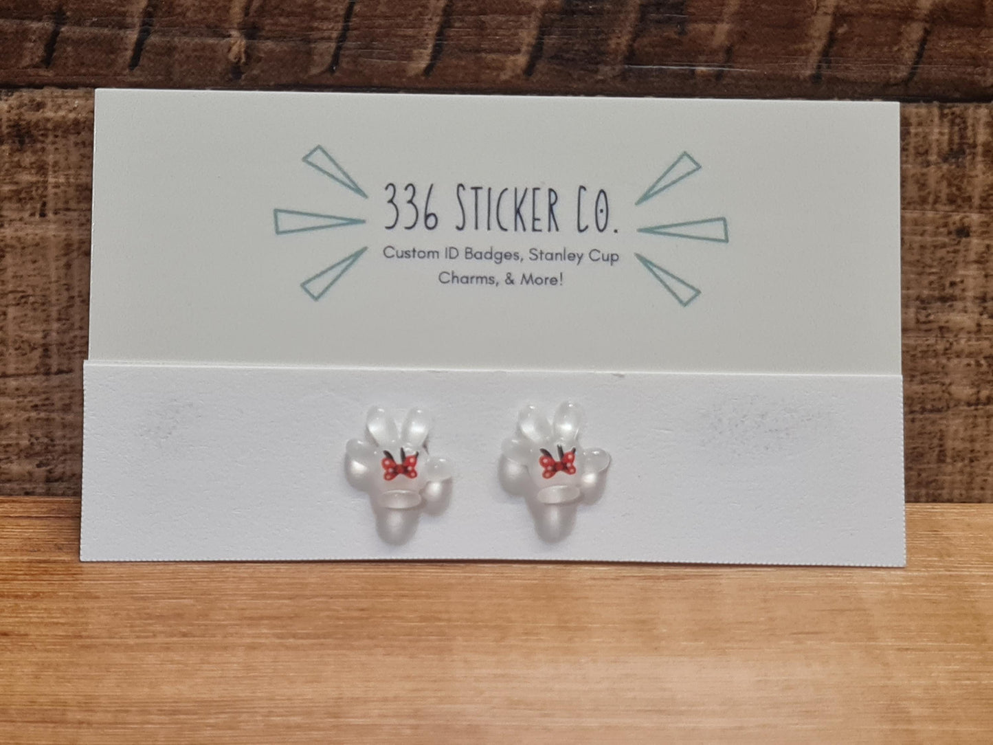 Mickey Earrings ~ Earrings ~  Mouse Earrings ~ Fun Earrings ~ Fall Earrings ~ Kids Earrings ~ Stud Earrings ~ Minnie Earrings