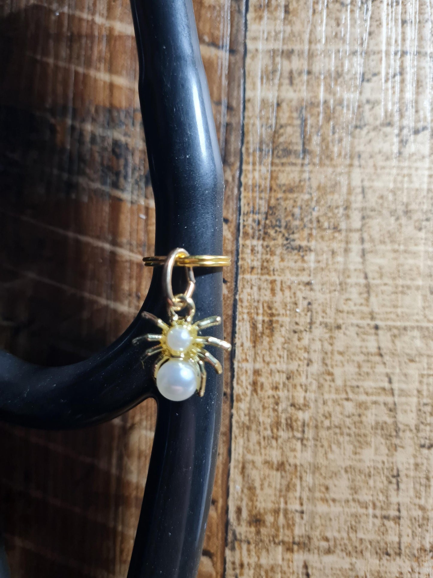 Spider Stethoscope Charm - Spooky Arachnid Medical Accessory for Nurses, Doctors, and Vet Techs - Halloween Stethoscope ID Tag