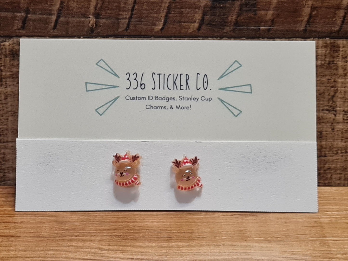 Christmas Earrings ~ Reindeer Earrings ~  Christmas Tree Earrings ~ Holiday Earrings ~ Winter Earrings ~ Kids Earrings ~ Christmas Jewelry