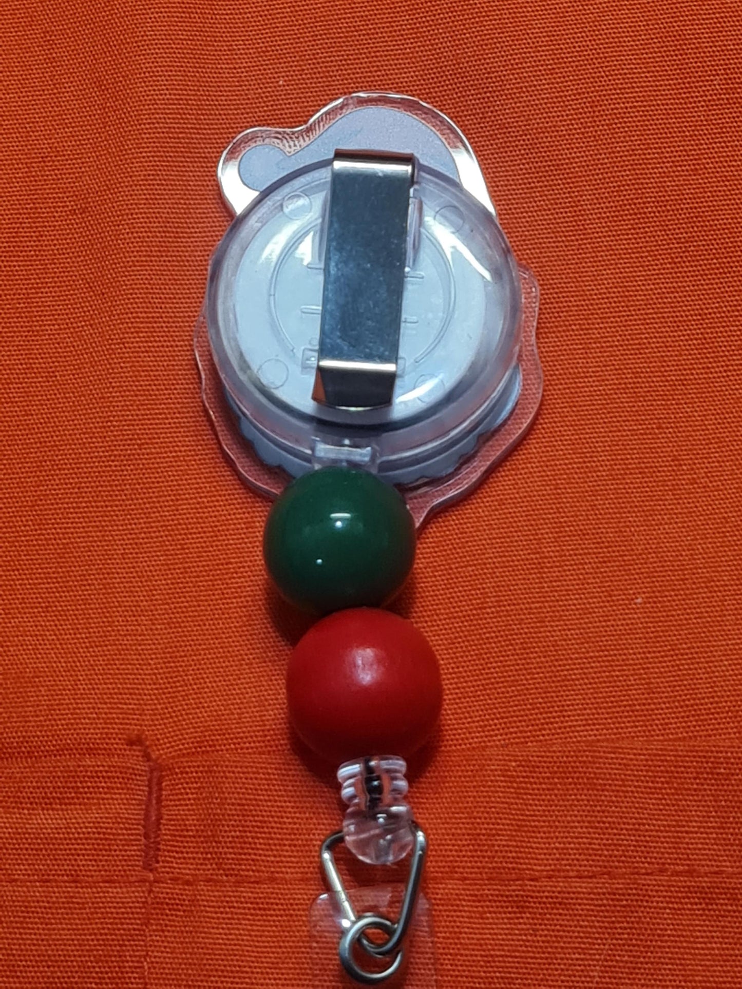 Christmas Badge Reel ~  Health Care Badge Reel ~ Work Badge ~ Medical Badge Reel ~ Santa Claus Badge Reel ~ Santa Badge Reel