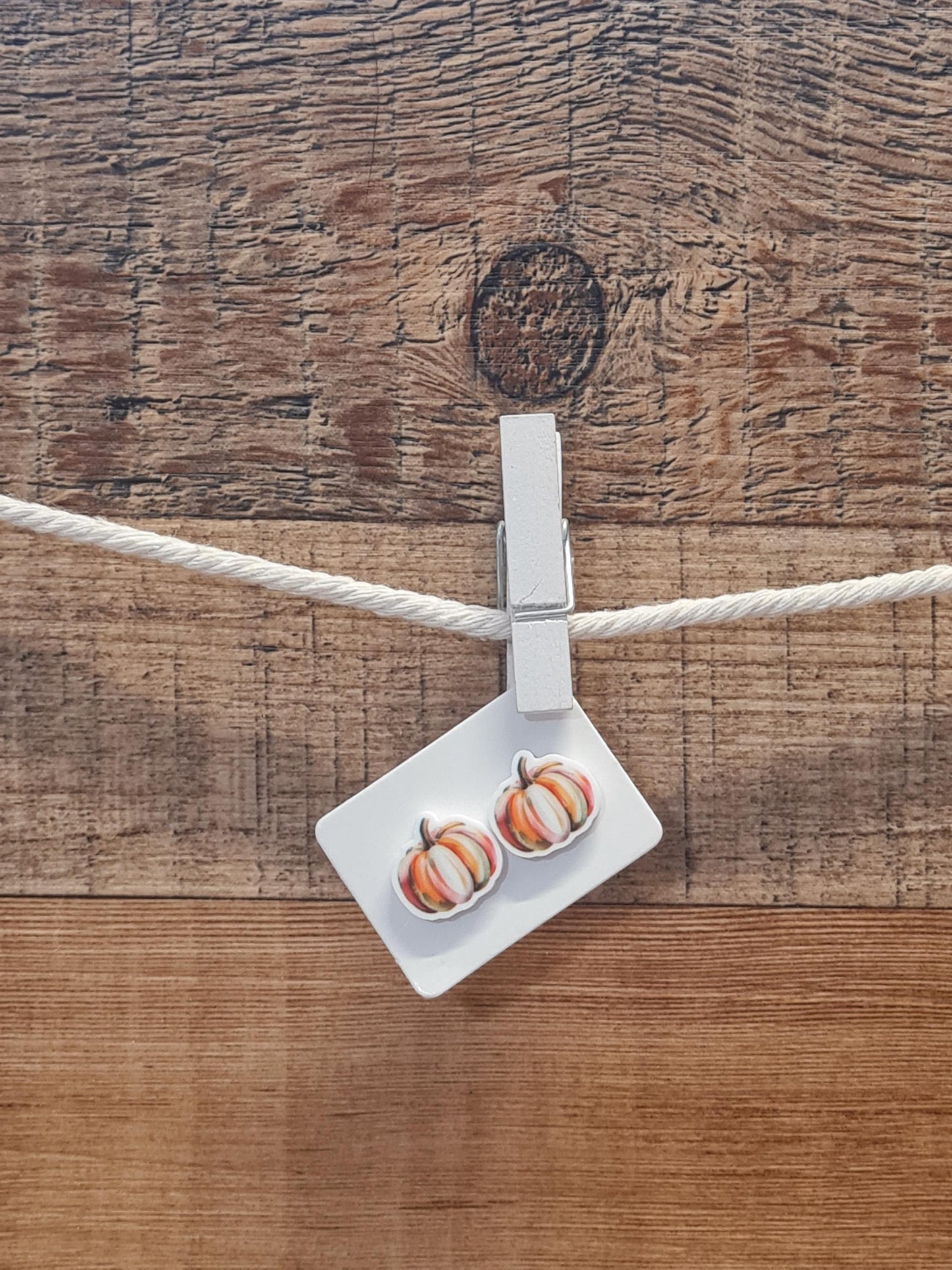Pumpkin Earrings ~ Fall Pumpkins Earrings ~ Fall Earrings ~ Post Earrings ~ Post Earrings ~ Stacked Pumpkins ~ Happy Fall Y'all