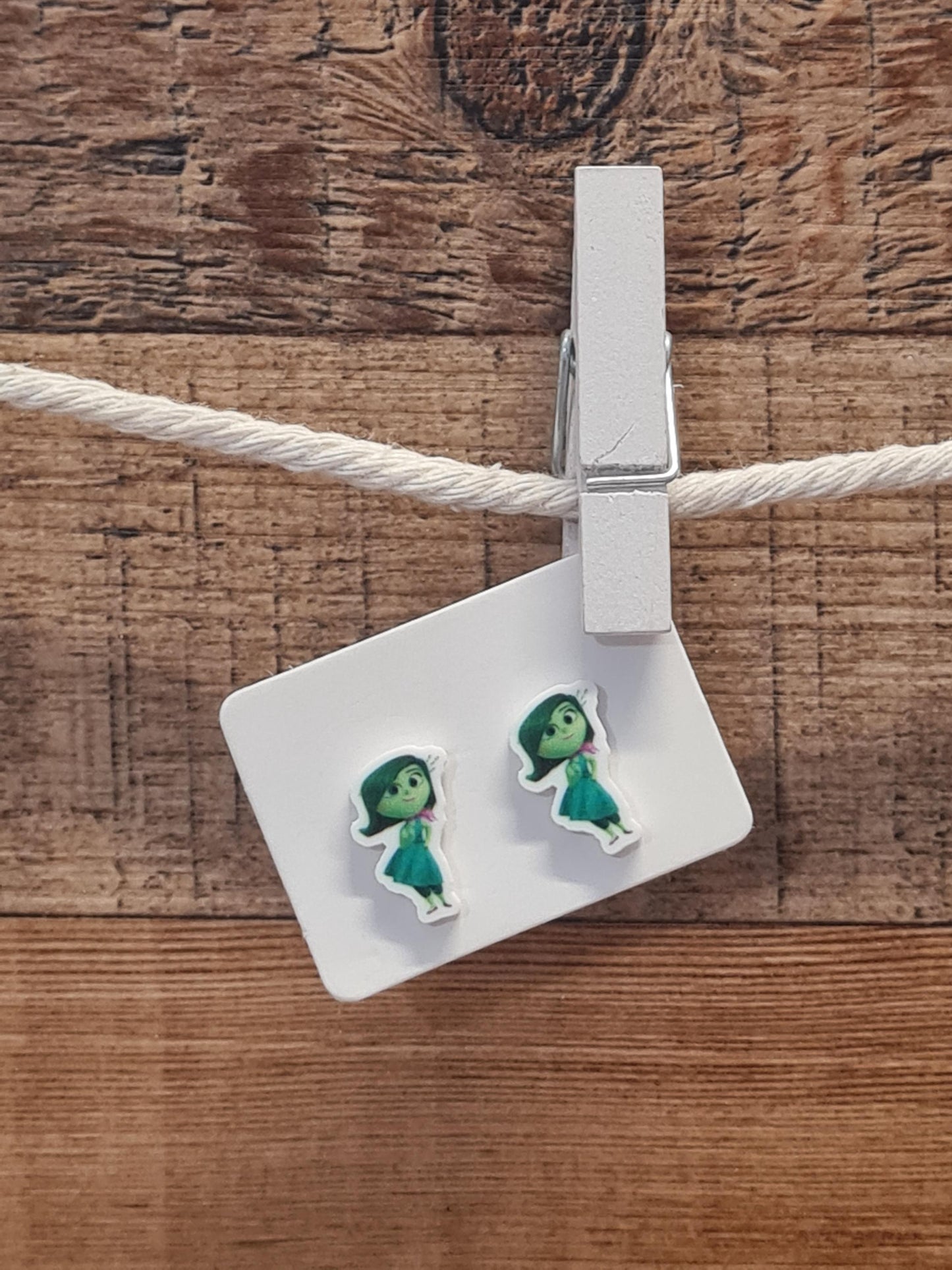 Mood Character Earrings ~ Anger Earrings ~ Sadness Earrings ~ Post Earrings ~ Disgust Earrings ~ Joy Earrings ~ Fear Earrings ~ Feelings