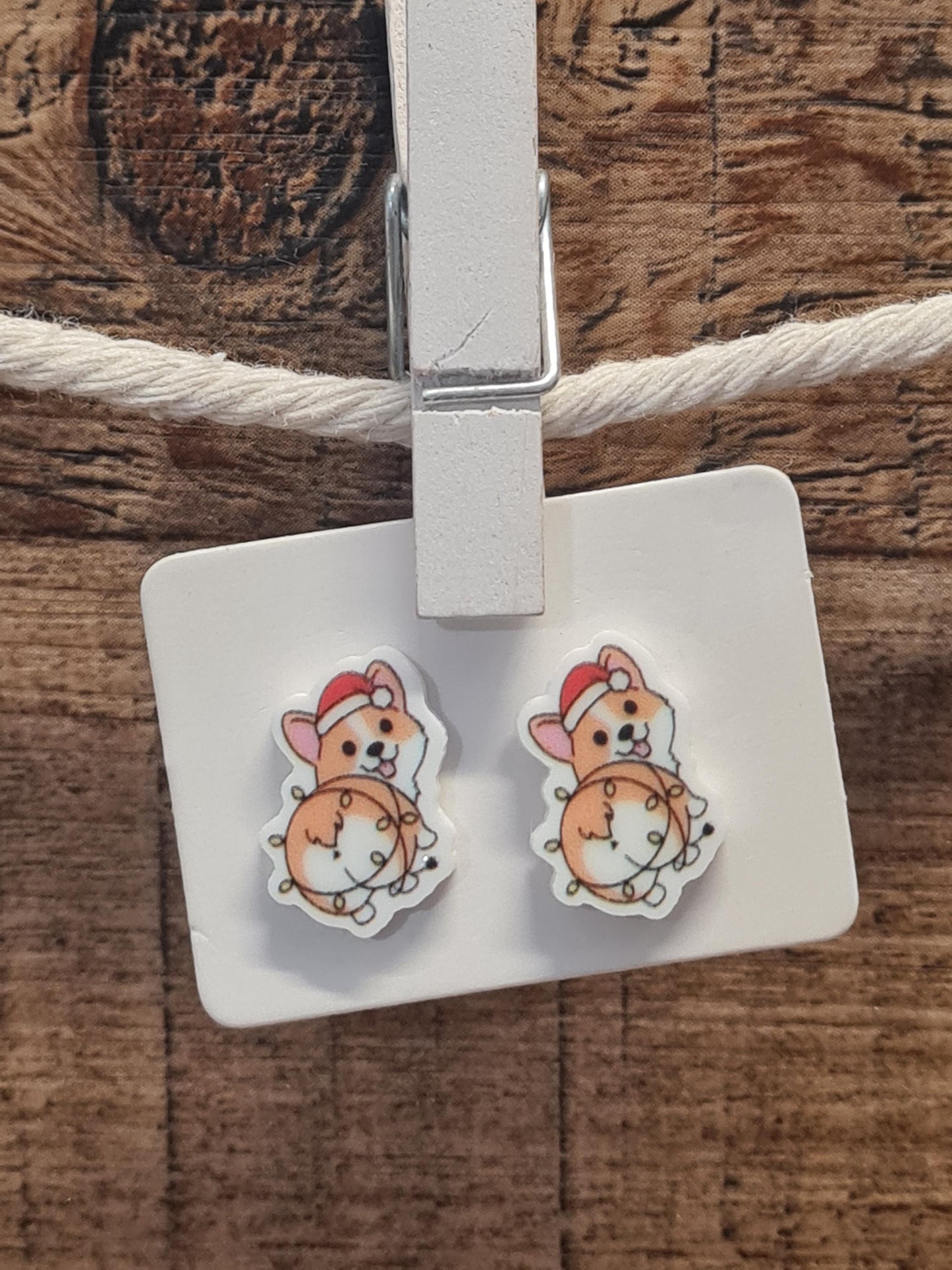 Christmas Earrings ~ Christmas Animal Earrings ~ Holiday Earrings ~ Xmas Earrings ~ Kids Earrings ~ Christmas Jewelry~ Highland Cow Earrings