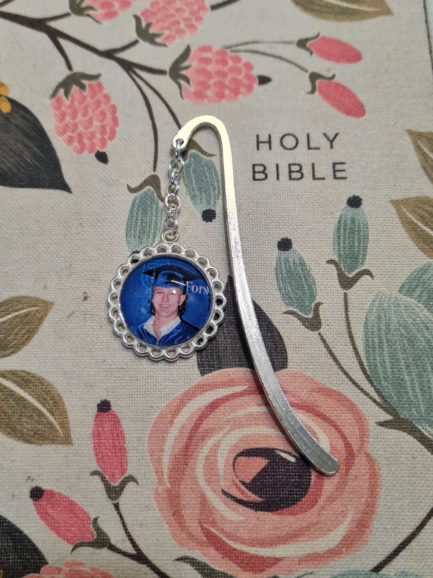 Memorial Charm Bookmark ~ Bible Bookmark ~ Memorial Gift ~  Sympathy Keepsake~ In Loving Memory Charm ~ In Memory Charm ~ Bereavement Gift