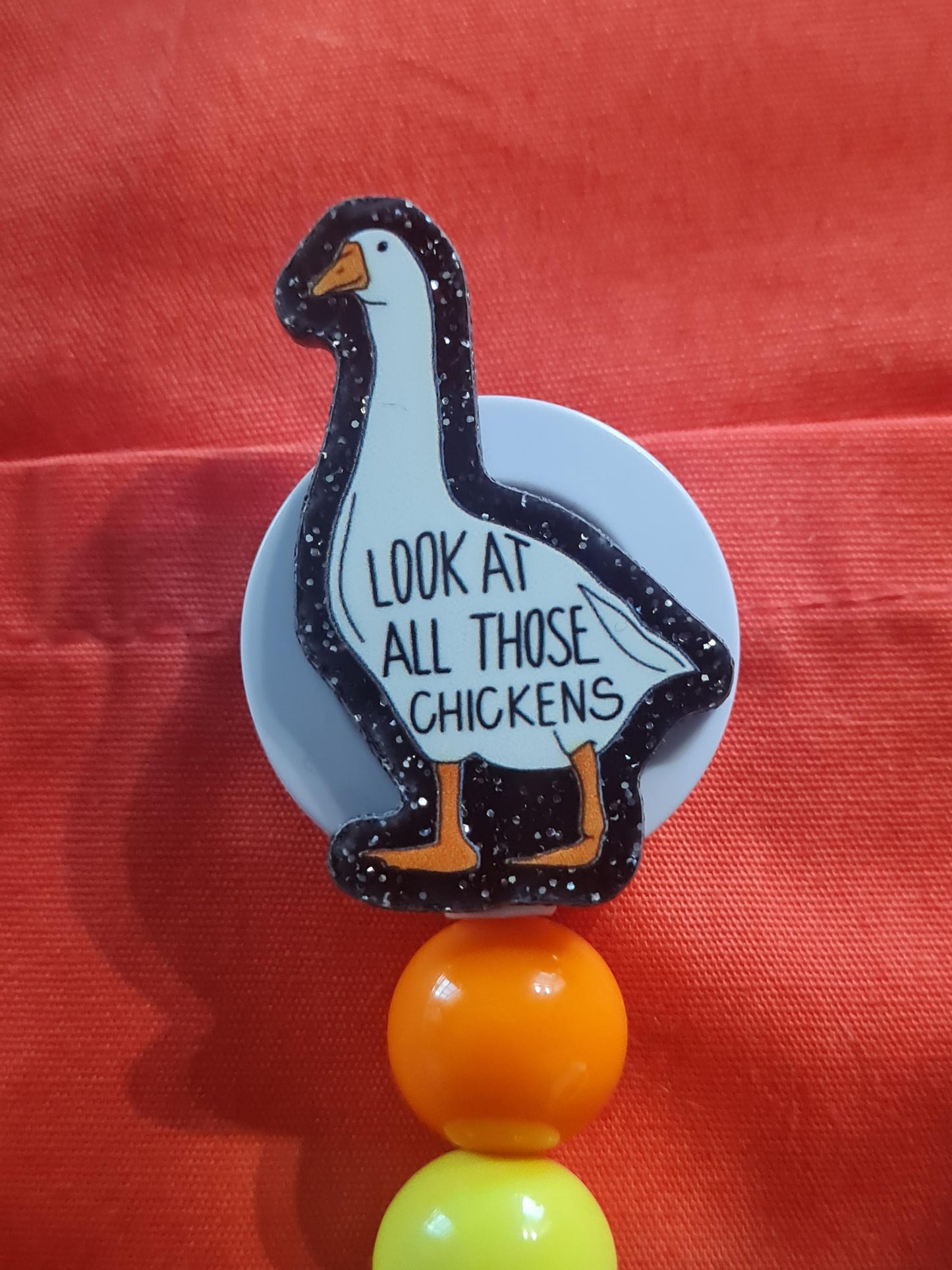 Silly Goose Badge Reel ~  Health Care Badge Reel ~ Work Badge ~ Medical Badge Reel ~ Goose Badge Reel ~ RN ~ Silly Goose ~ Serious Goose
