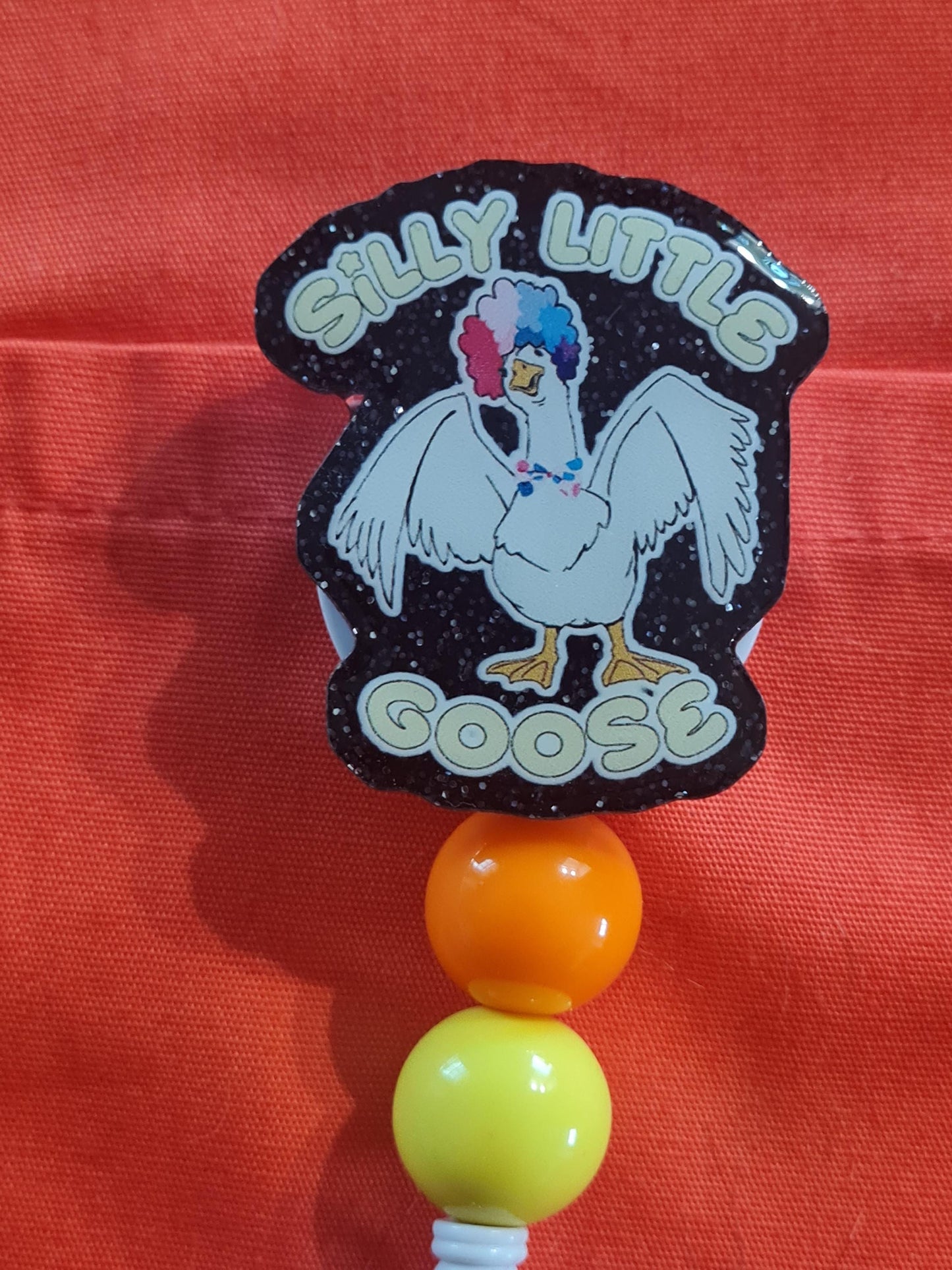 Silly Goose Badge Reel ~  Health Care Badge Reel ~ Work Badge ~ Medical Badge Reel ~ Goose Badge Reel ~ RN ~ Silly Goose ~ Serious Goose