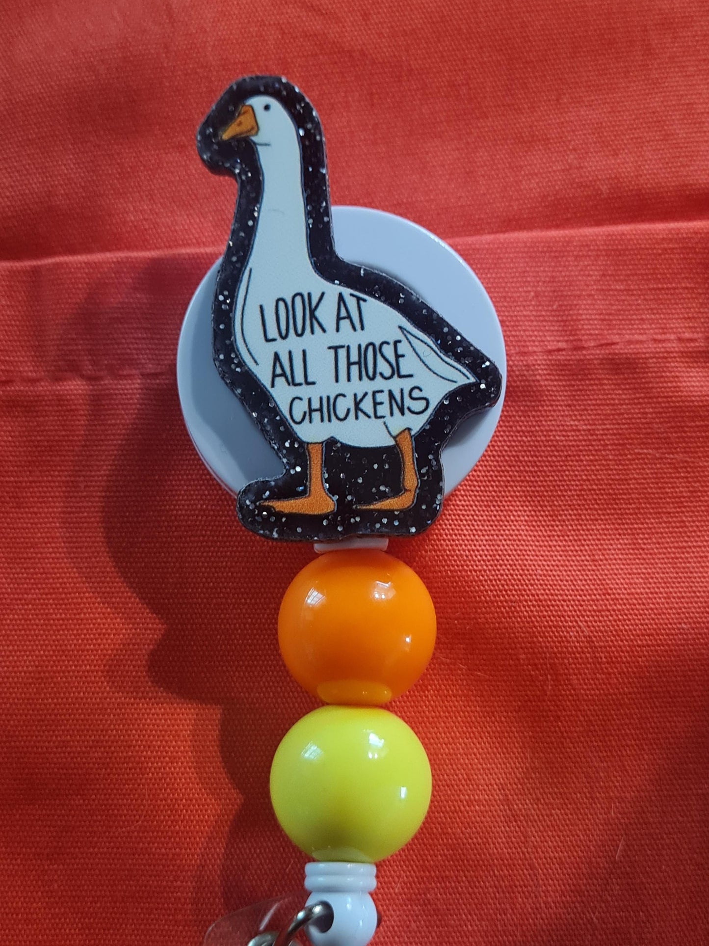 Silly Goose Badge Reel ~  Health Care Badge Reel ~ Work Badge ~ Medical Badge Reel ~ Goose Badge Reel ~ RN ~ Silly Goose ~ Serious Goose