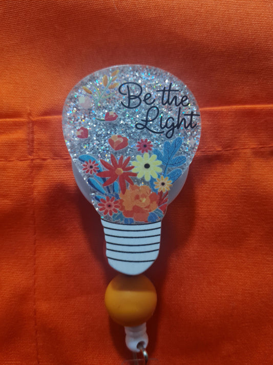 Be The Light Badge Reel ~ Health Care Badge Reel ~ Faith Badge Reel  ~ Religious Badge Reel ~ Christian Badge Reel ~ Matthew 5:14