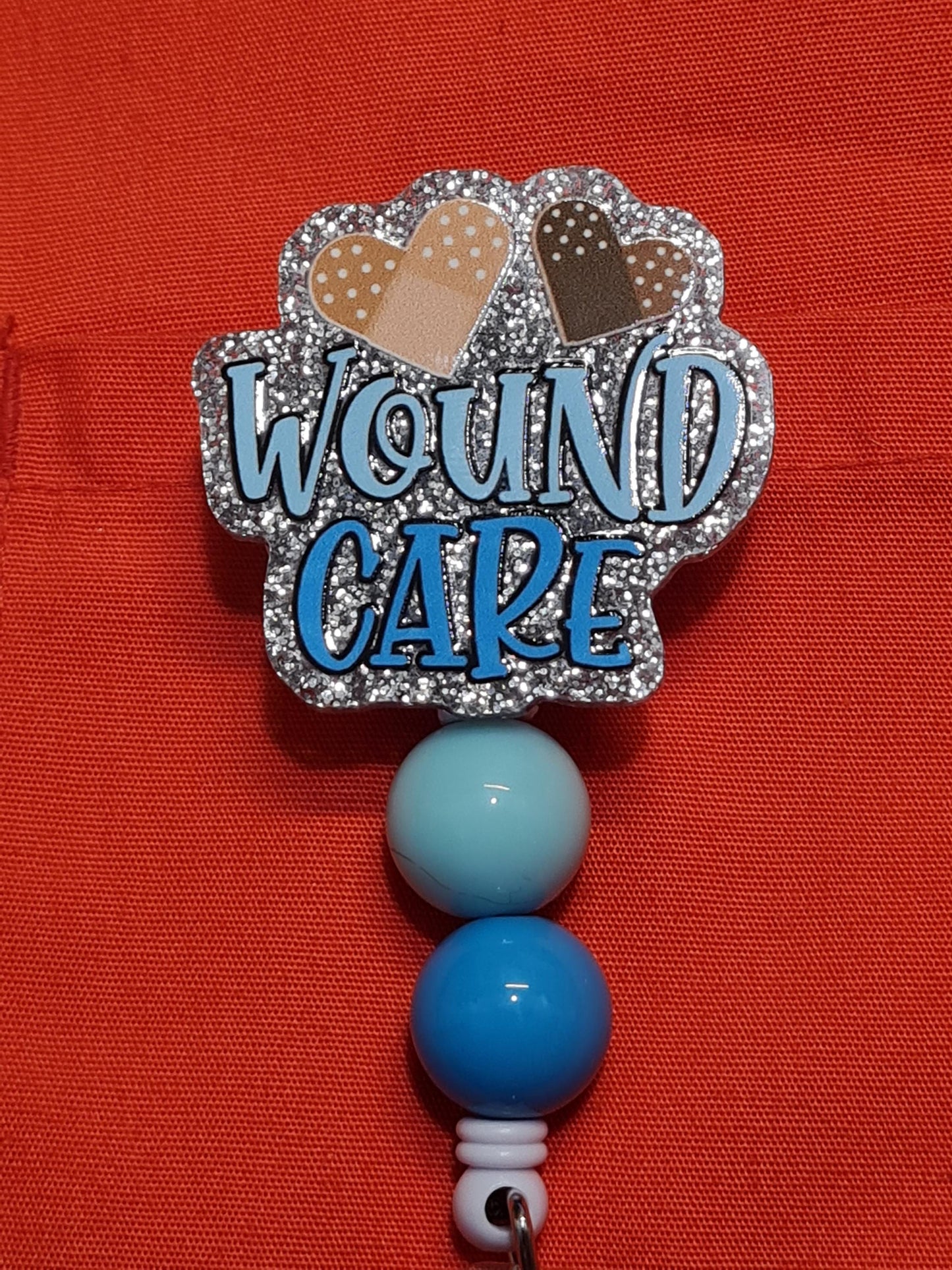Wound Care Badge Reel ~ ID Badge Reel ~ Health Care Badge Reel~ Medical Badge Reel~ Wound Care Center Badge Reel ~ Wound Care Reel