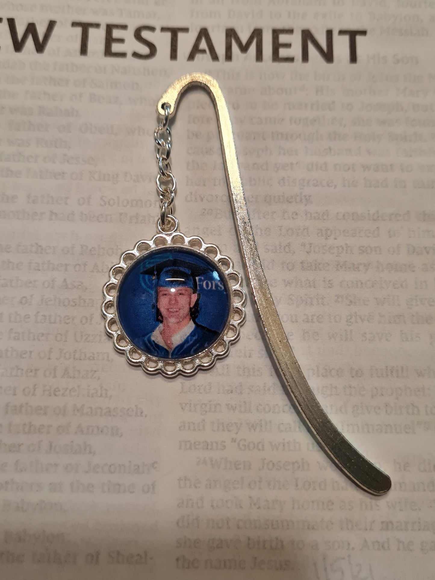 Memorial Charm Bookmark ~ Bible Bookmark ~ Memorial Gift ~  Sympathy Keepsake~ In Loving Memory Charm ~ In Memory Charm ~ Bereavement Gift