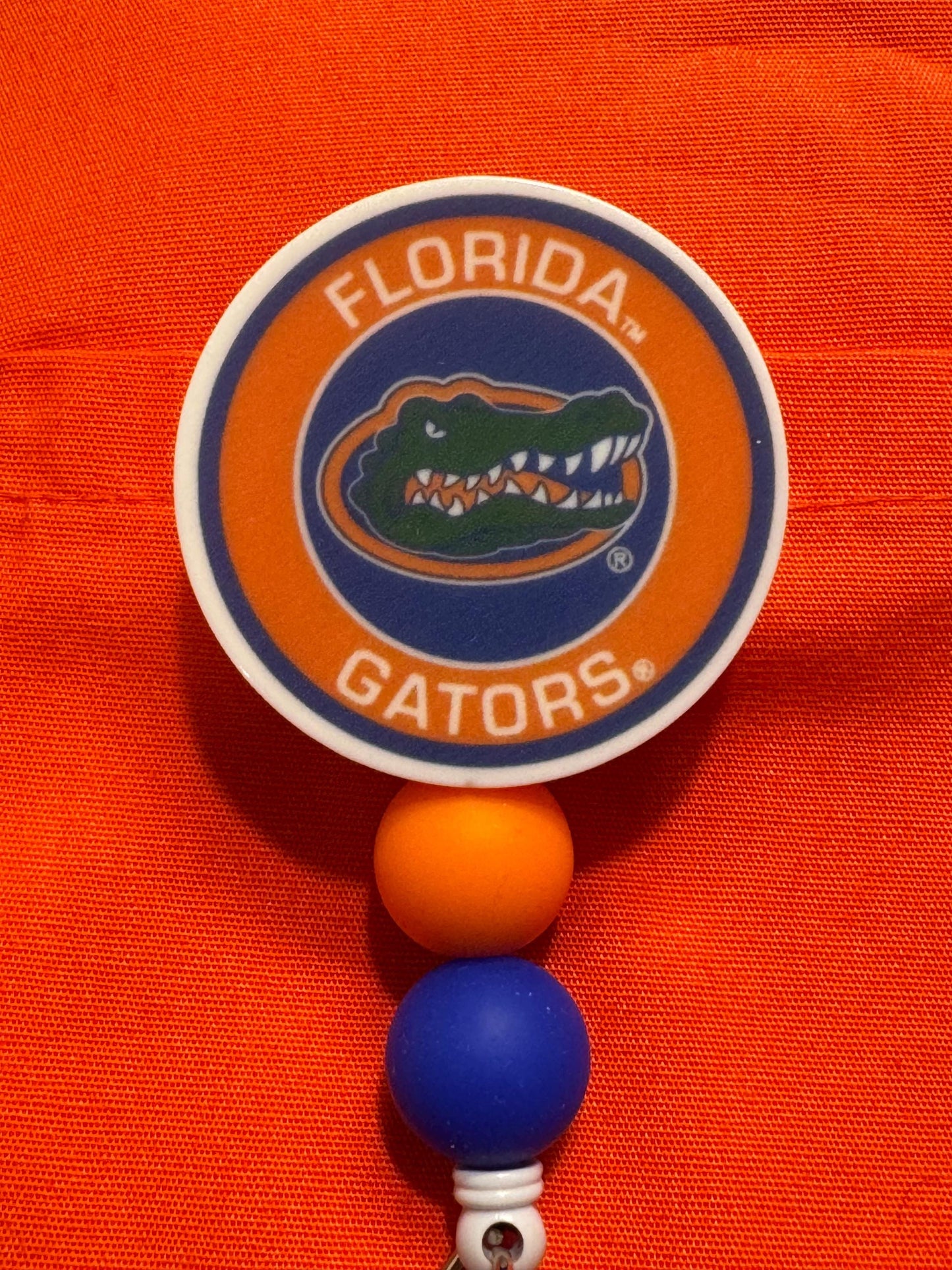 Gators Badge Reel ~ ID Badge Reel ~ Health Care Badge Reel ~ Medical Badge Reel ~ Florida Gators Badge Reel ~ Gators Fan