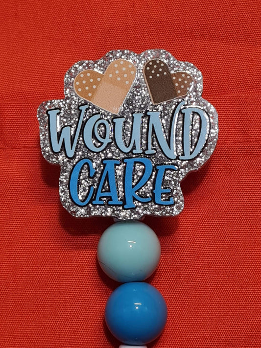 Wound Care Badge Reel ~ ID Badge Reel ~ Health Care Badge Reel~ Medical Badge Reel~ Wound Care Center Badge Reel ~ Wound Care Reel