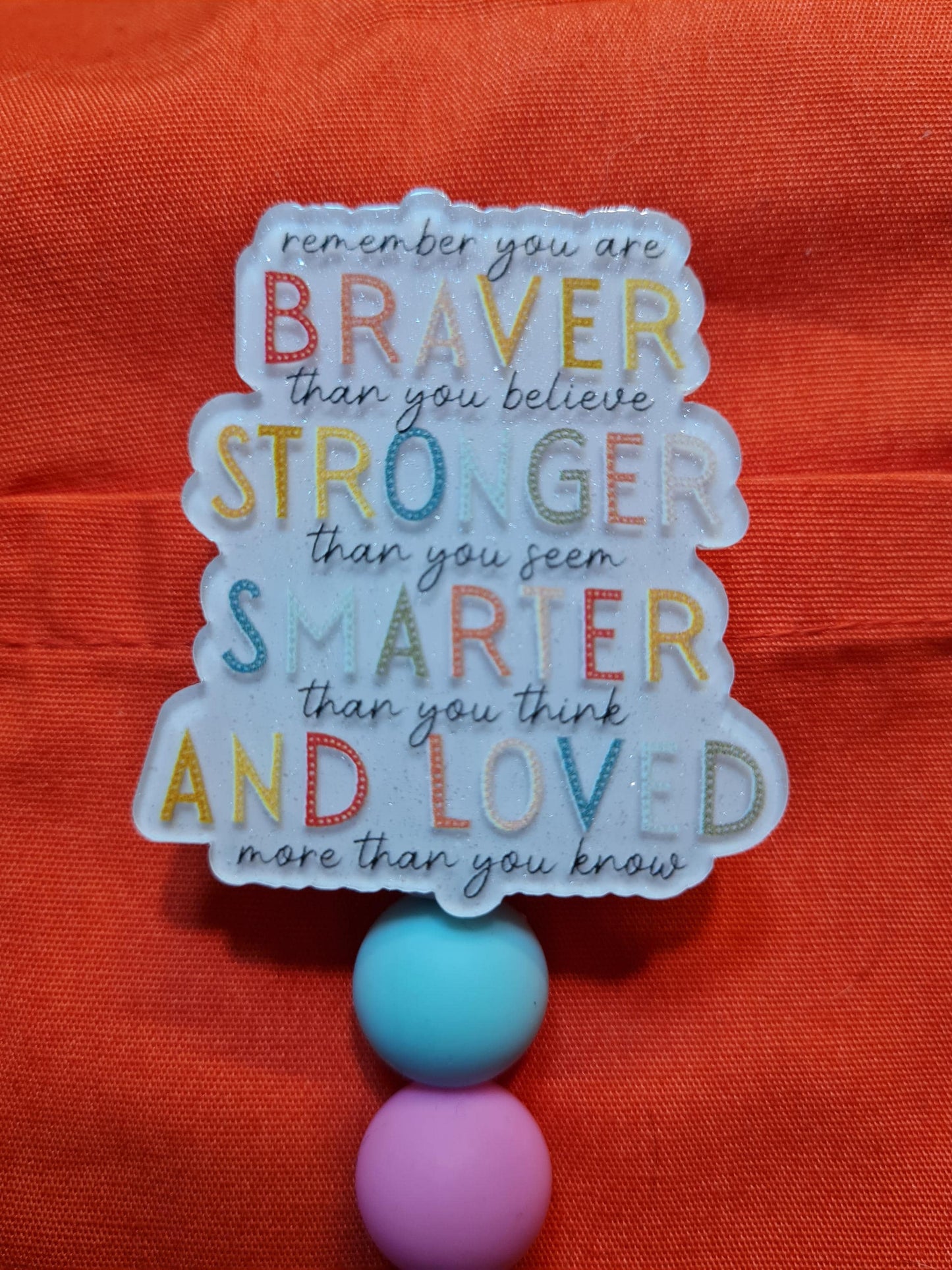 You Are Brave Badge Reel ~ ID Badge Reel ~Health Care Badge Reel ~ Be Strong Badge Reel ~ Medical Badge Reel~ RN Badge~ Nurse Badge Reel